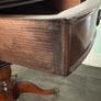 Vintage Regency Style Leather Top Drum Table/Occasional Table Image 9