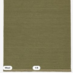 Extra large green rug