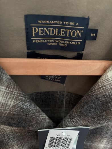 Two Pendleton Wool Board Shirts - labels attached never worn