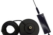 Mini Springer Mobile CB Antenna Plus AM-1035 Mag Mount
