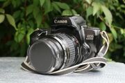 Canon EOS 1000f with 28-80mm Canon EF zoom lens