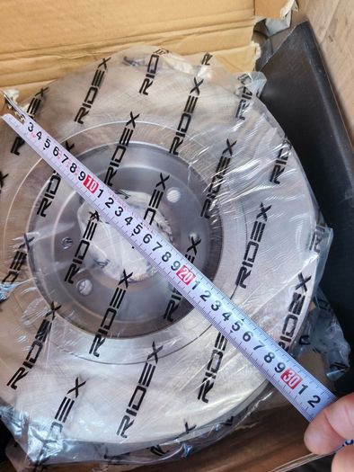 Brand New Full RIDEX Brake Kit (4 Discs + Front Pads) for Peugeot / Citroen