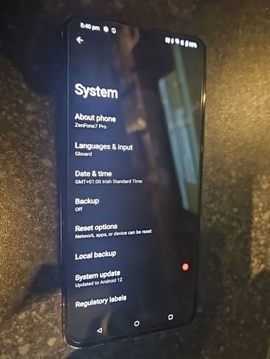 Zenfone 7 pro
