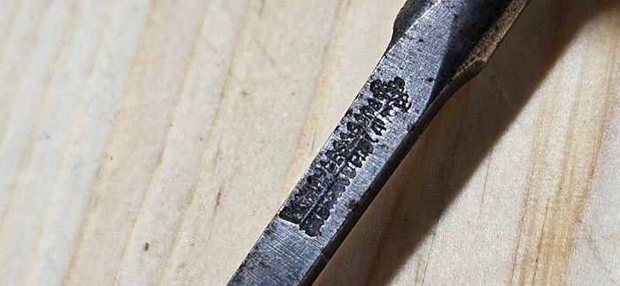 2 Marples bevel edge chisels