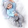 Reborn Dolls 22 inch 55 cm Soft Silicone Vinyl Reborn Baby Dolls Handmade Lifelike Cheap Reborn Baby Boy Children's Best Xmas Toy Birthday Gift (FREE POSTAGE) Image 5