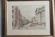 Brian K. Reilly Original  watercolour and ink painting by 20th-century Irish artist Brian K. Reilly (B.K. Reilly)