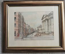 Brian K. Reilly Original  watercolour and ink painting by 20th-century Irish artist Brian K. Reilly (B.K. Reilly)