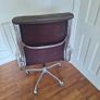 Herman Miller branded vintage leather office chair Image 2