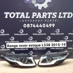 Range rover evoque L538 headlights