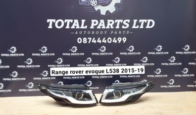 Range rover evoque L538 headlights