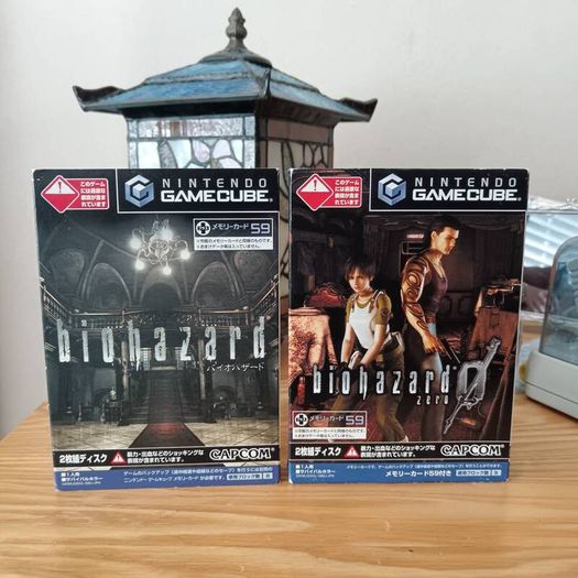 Biohazard Nintendo Game Cube Games Resident Evil Memory Card Japan.