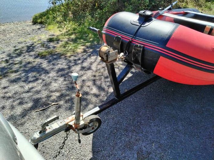 Gladiator 370 Inflatable Boat, Mariner 20hp & Trailer Package