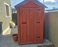 Fantastic shed genuine reason for sale Polystyrene roof fitted
