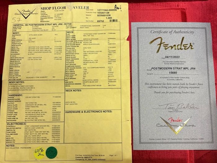 Fender Postmodern Journeyman Stratocaster 2023
