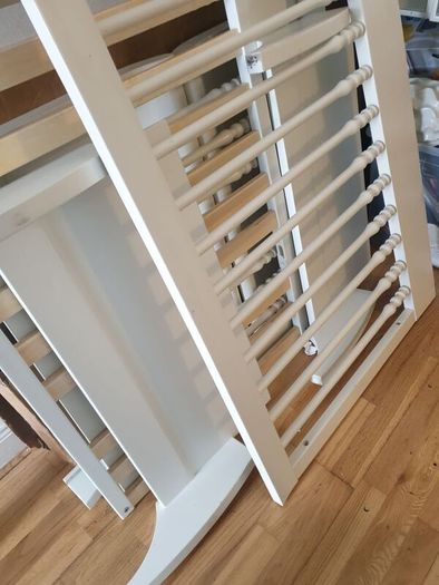 Mamas & Papas Toddler Sleigh Bed Only Used For 6 Months Still Brand New. Need Quick Sale......