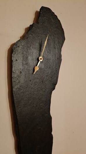 Hand Crafted Slate Clock