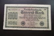 Germany. Reichsbanknote. 1000 Mark (15.9.1922)