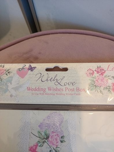 wedding wishes post box