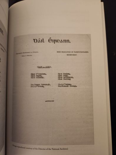 The Men And Women Of The Anglo-irish Treaty Delegations 1921. First Edition Paperback In Good Condition.