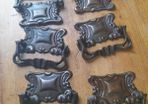 6 metal drawer handles