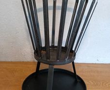 Outdoor Fire Pit Steel Cage
