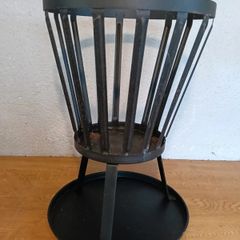 Outdoor Fire Pit Steel Cage