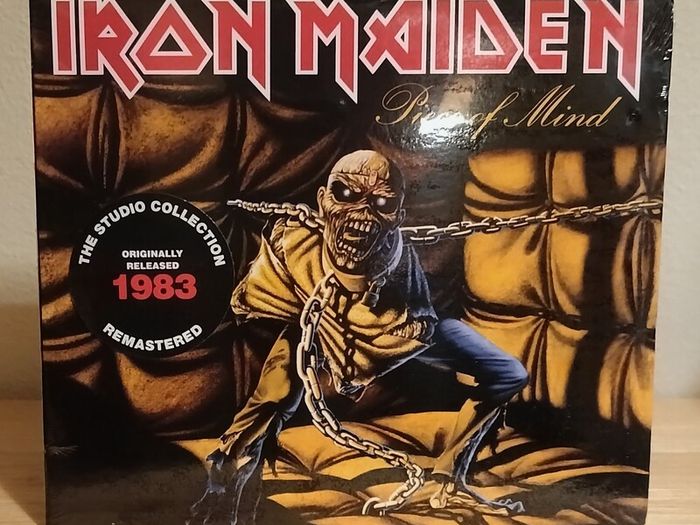 Iron Maiden Piece of Mind Remastered CD Album