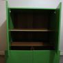 Vintage-Style IKEA STOCKHOLM Green Cabinet  2013 Collection Image 4