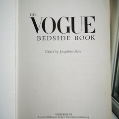 The Vogue bedside book 1st edition