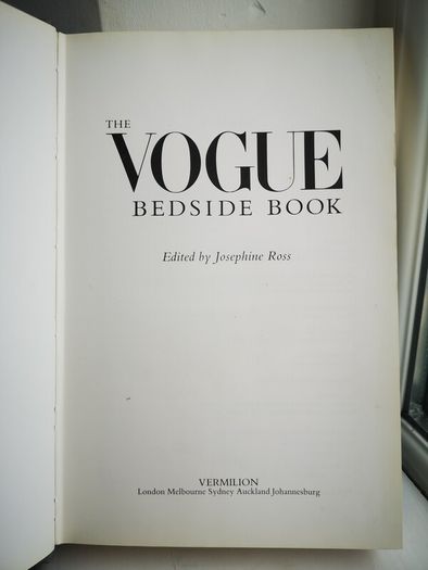 The Vogue bedside book 1st edition
