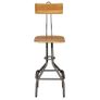 Bar Chairs 2 pcs Solid Reclaimed Teak Wood Image 3