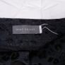 Mint Velvet Black Subtle Leopard Jacquard Print Flare Leg Trousers Pants 8UK/36EU Image 2