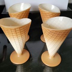 Vintage Bormoili Ice cream glasses