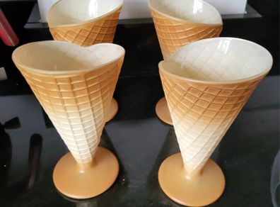 Vintage Bormoili Ice cream glasses