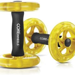 Core Wheels Dynamic Strength & Ab Trainer, Yellow