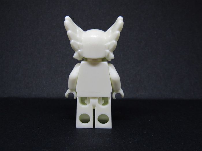 LEGO Hawkeye Unreleased Superheroes Prototype Glow In The Dark Colour Monochrome Minifigure Extremely Rare And Hard To Find