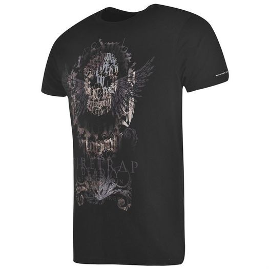 Firetrap Layson Black Skull 4XL T-Shirt (Brand New & Unopened)
