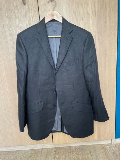 Marks&Spencer black linen blazer
