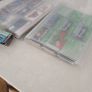 760 call cards in two folders Image 7