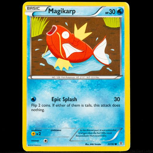Magikarp 22/83 Common XY Generations 2016 Pokemon Card
