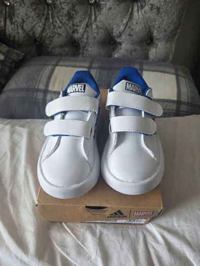 New Adidas Marvel spiderman kids shoes