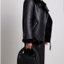 NA-KD bonded aviator jacket size UK 10 Image 2