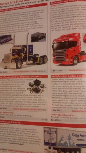Hobbies Magazine Models 2016 catalogue