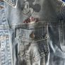 ladies Mickey Mouse denim jacket Image 2