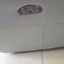 L shaped leather couch for sale Image 5