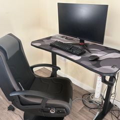 Game desk and chair