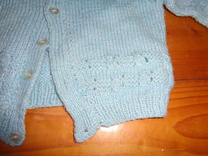 Hand Knitted Baby Cardigan for Sale