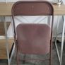 Desk with foldable chair and lamp Image 3