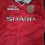 manchester united signed champions league shirt Image 5
