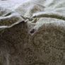 Large Guinea pig tunnel - green paisley Image 3